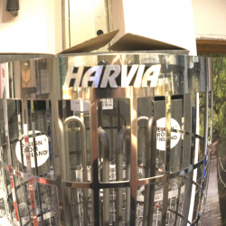 Mega zestaw  Harvia Cilindro - Sterownik - Nawilżacz Saunamaestro - Chochla